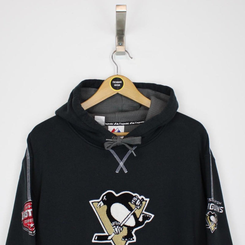 Vintage Pittsburgh Penguins Hoodie Large