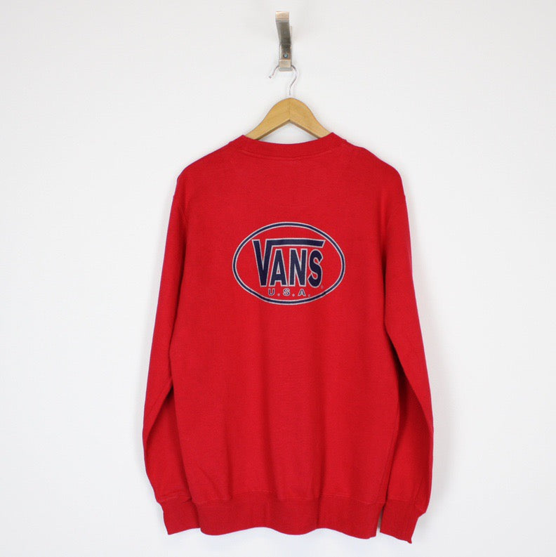 Vintage Vans Sweatshirt Medium