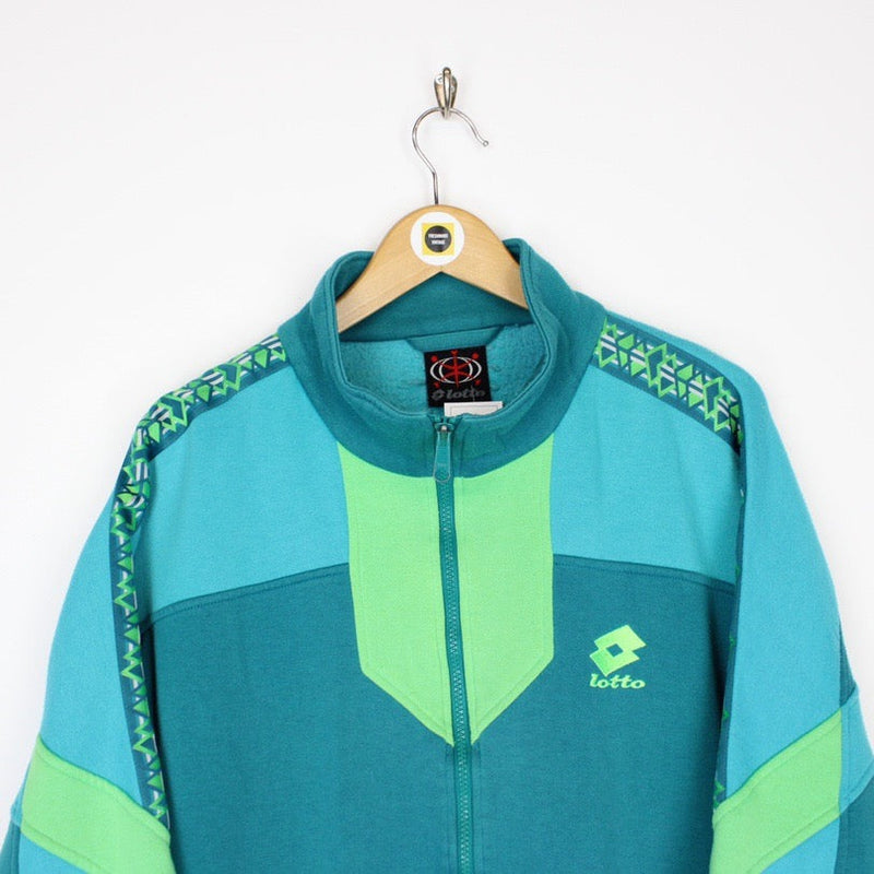 Vintage Lotto Track Jacket Medium