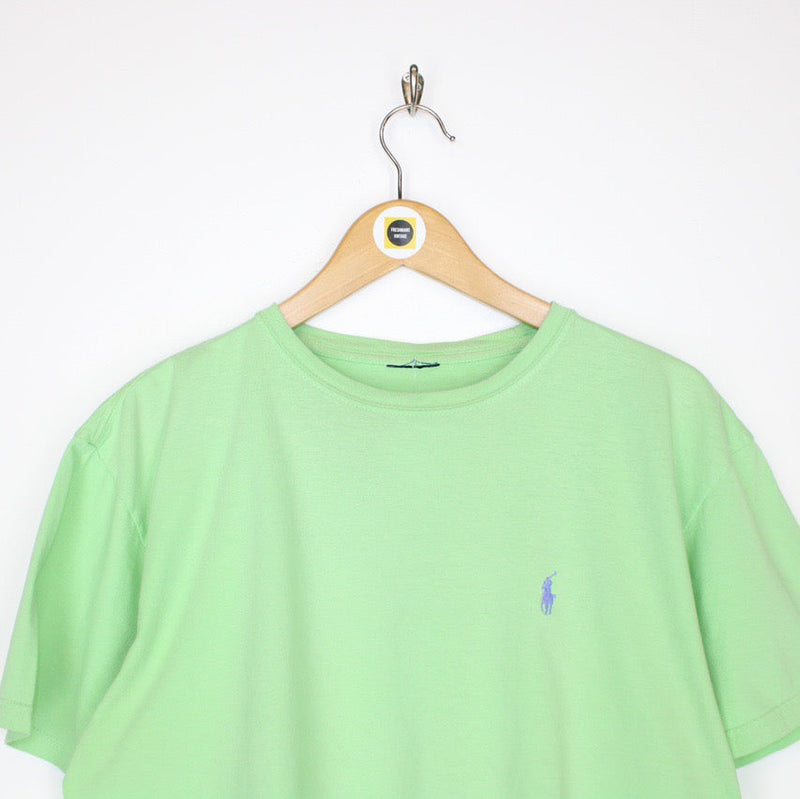 Vintage Polo Ralph Lauren Cropped T-Shirt Medium