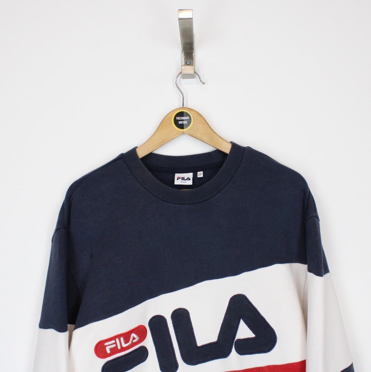 Vintage Fila Sweatshirt Medium