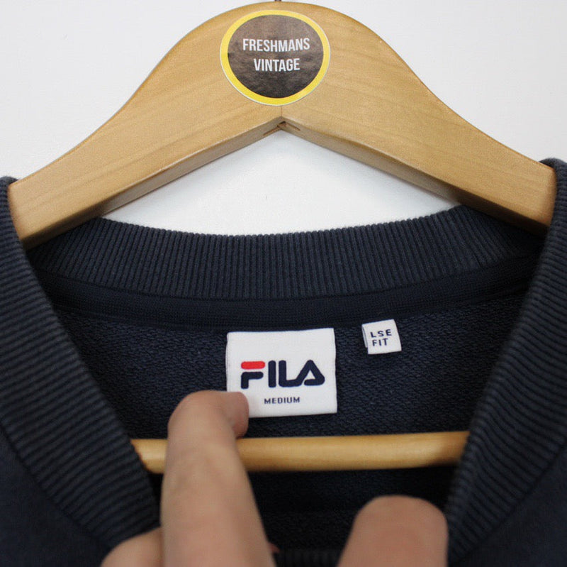 Vintage Fila Sweatshirt Medium