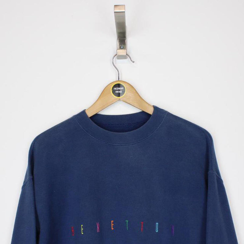 Vintage Benetton Sweatshirt Small