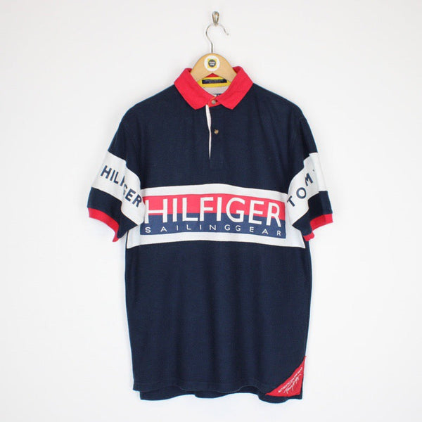 Vintage Tommy Hilfiger Polo Shirt Medium