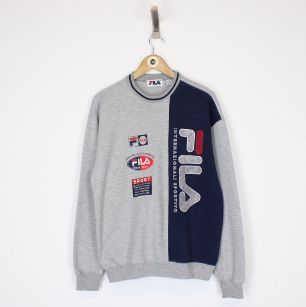 Vintage Fila Sweatshirt Medium