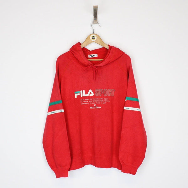 Vintage Fila Hoodie Small