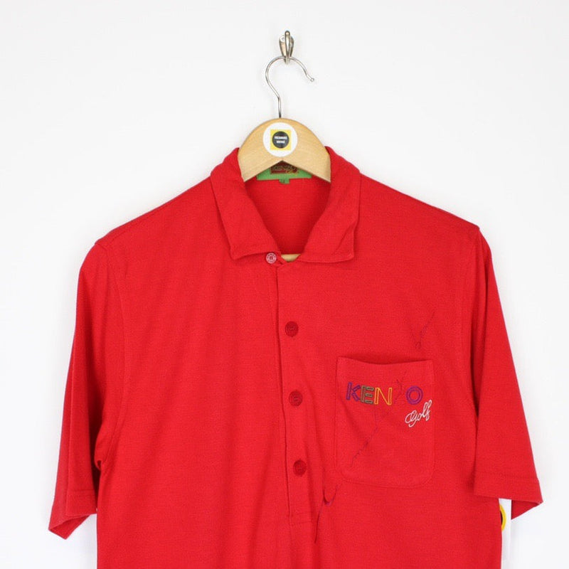 Vintage Kenzo Polo Shirt Small