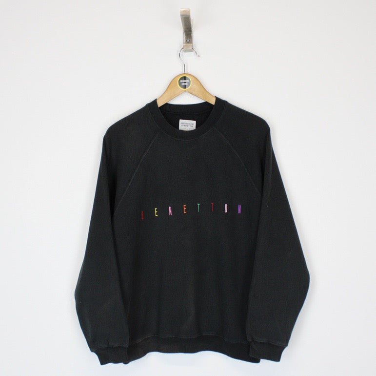 Vintage Benetton Sweatshirt Small