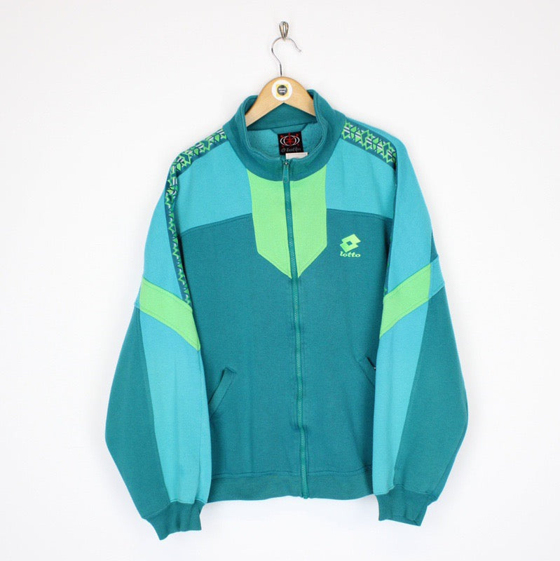 Vintage Lotto Track Jacket Medium