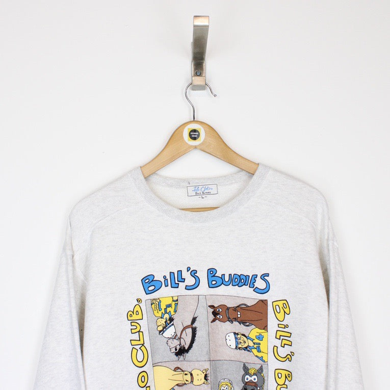 Vintage Polo Club Sweatshirt Medium