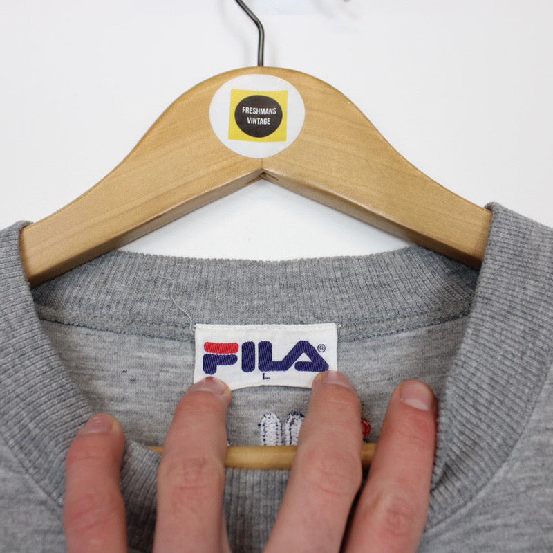 Vintage Fila Sweatshirt Medium