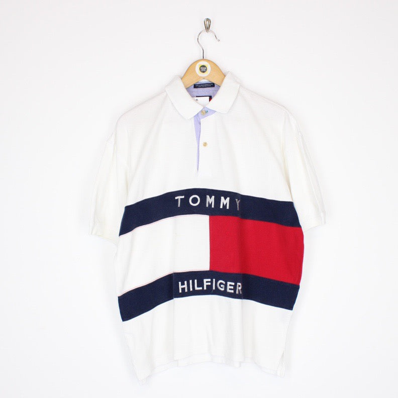 Vintage Tommy Hilfiger Polo Shirt Medium