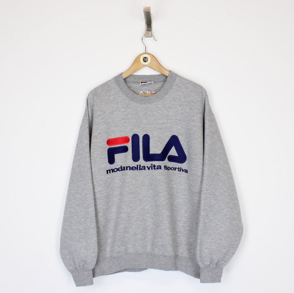 Vintage Fila Sweatshirt Medium