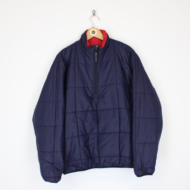 Vintage Polo Sport Puffer Jacket Large