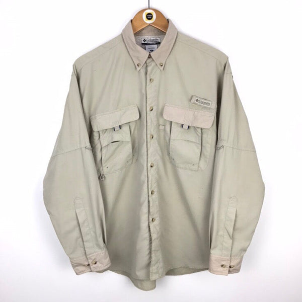 Vintage Columbia Tactical Shirt Small