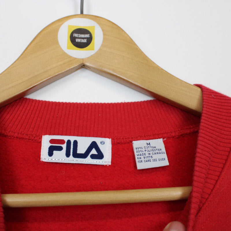 Vintage Fila Sweatshirt Medium