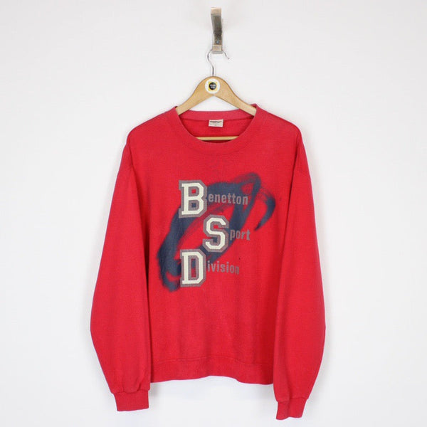 Vintage Benetton Sweatshirt Small