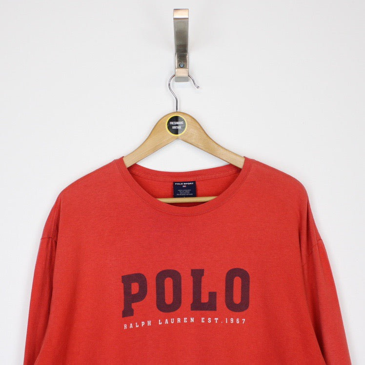 Vintage Polo Sport T-Shirt Large