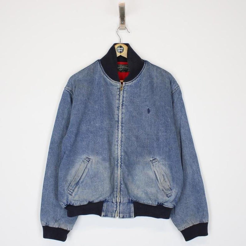 Vintage Polo Country Denim Jacket Medium