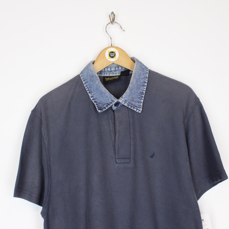 Vintage Nautica Polo Shirt Medium