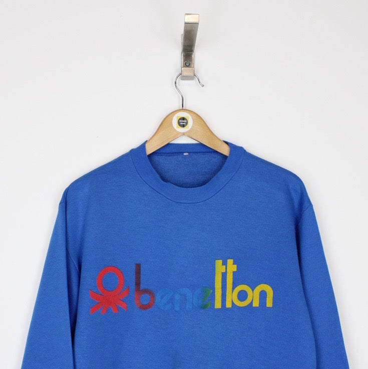 Vintage Benetton Sweatshirt Medium