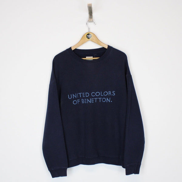 Vintage Benetton Sweatshirt Medium