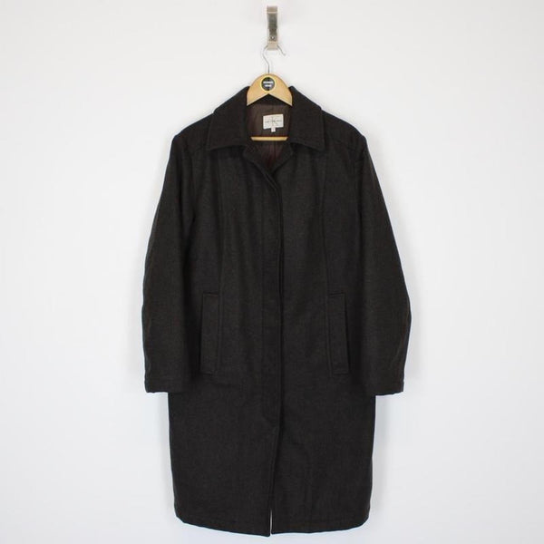 Vintage Calvin Klein Wool Overcoat Large