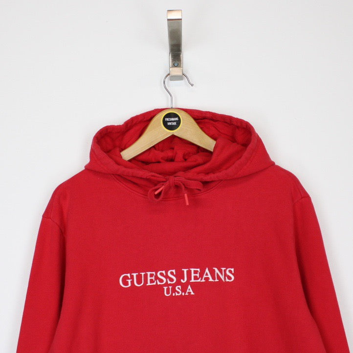 Vintage Guess Jeans Hoodie Medium