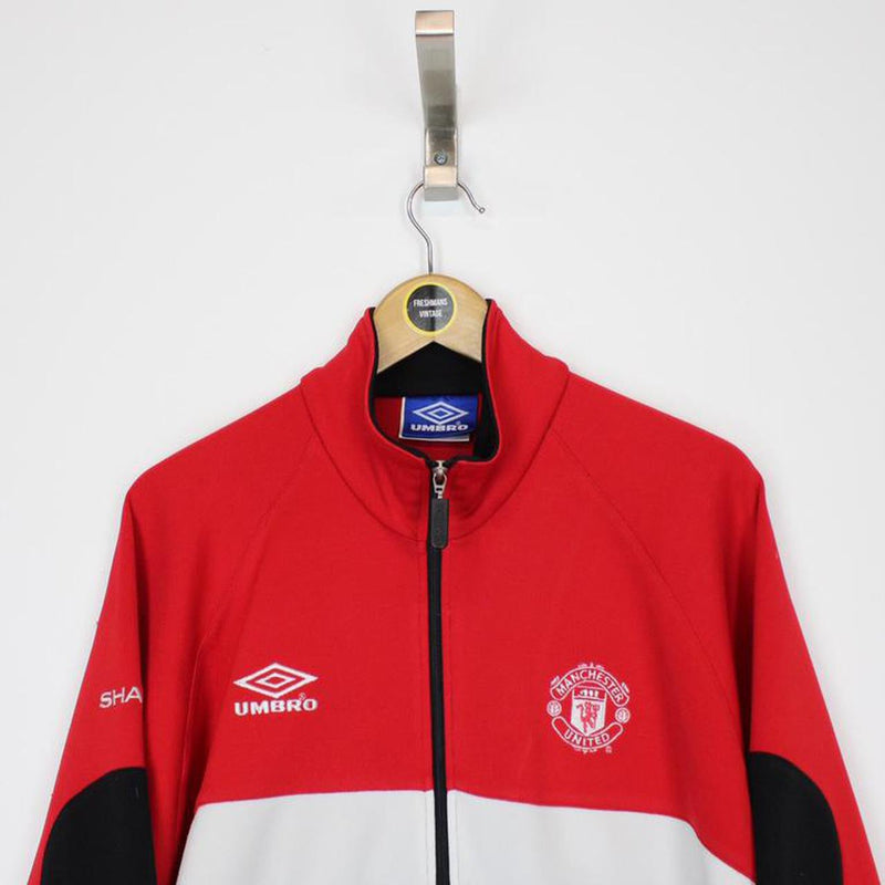 Vintage Umbro Man Utd Track Jacket Small