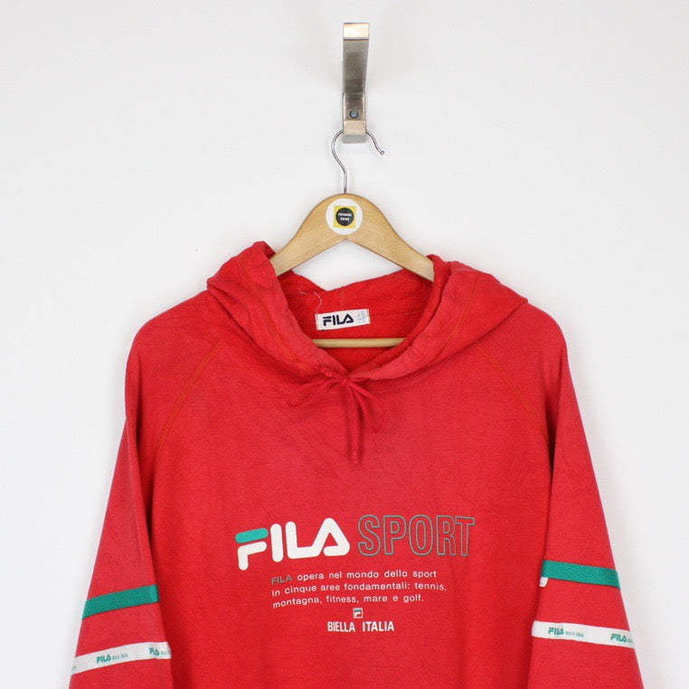 Vintage Fila Hoodie Small