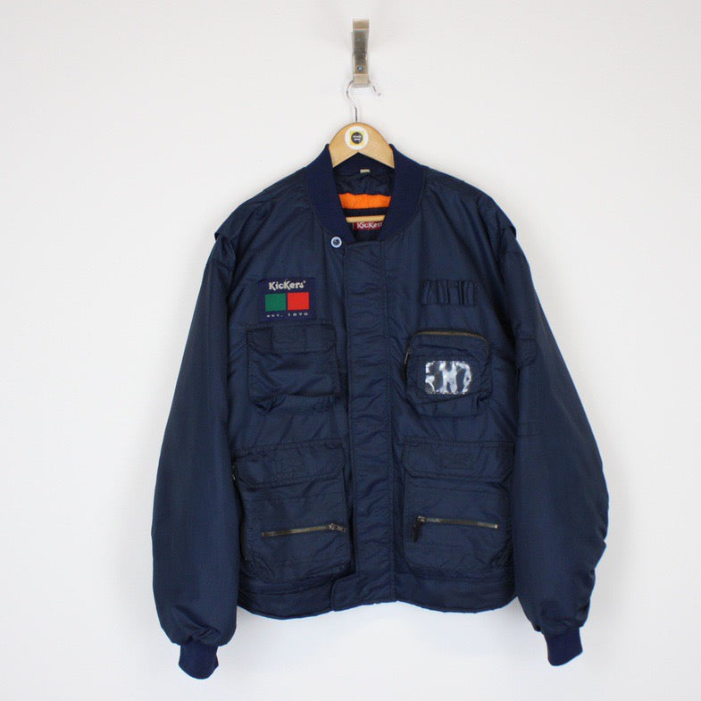 Vintage Kickers Bomber Jacket Large