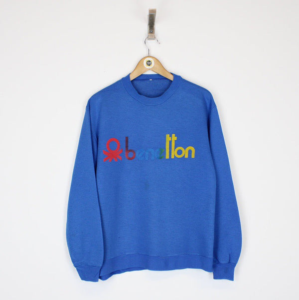 Vintage Benetton Sweatshirt Medium