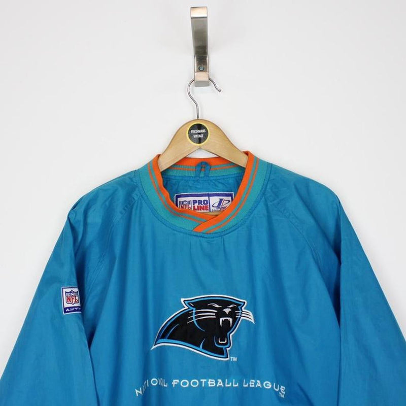 Vintage Carolina Panthers NFL Windbreaker Large