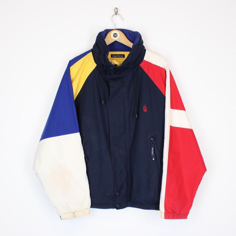 Vintage Nautica Reversible Jacket Large