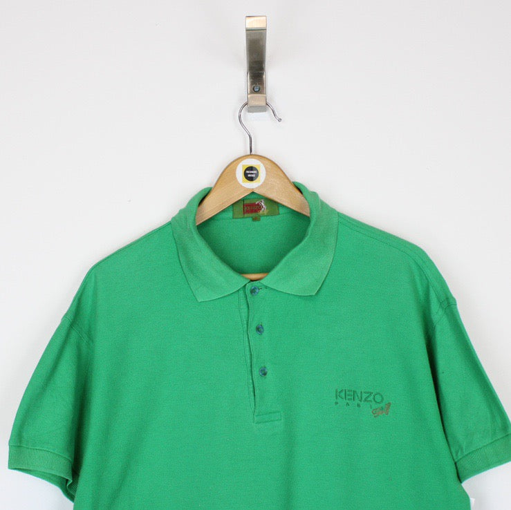 Vintage Kenzo Polo Shirt Small