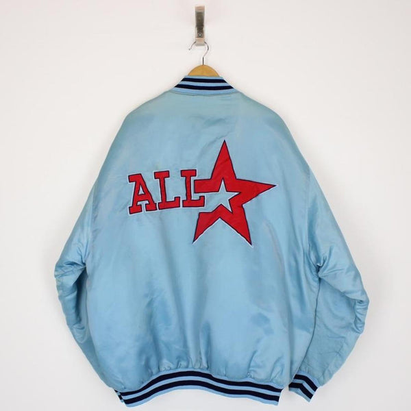 Vintage MLB Multi Badge Bomber Jacket XXL