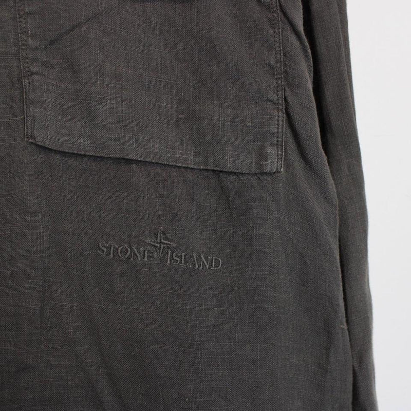 Vintage Stone Island SS 2004 Linen Shirt Large