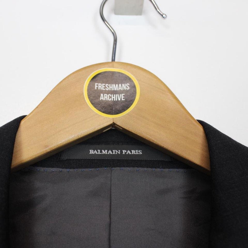 Vintage Balmain Paris Wool Blazer Jacket Medium