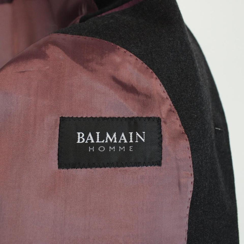 Vintage Balmain Paris Cashmere Wool Blazer Jacket XL