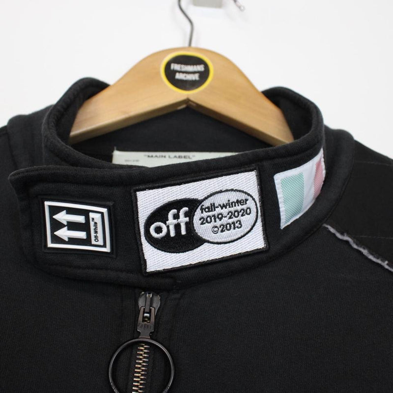 Off White Parachute Sweatshirt Large