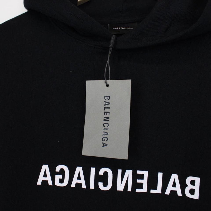 Balenciaga Mirror Reverse Print Hoodie Jumper