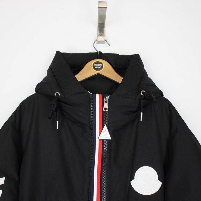 Moncler Charnier Logo Printed Down Parka XXL