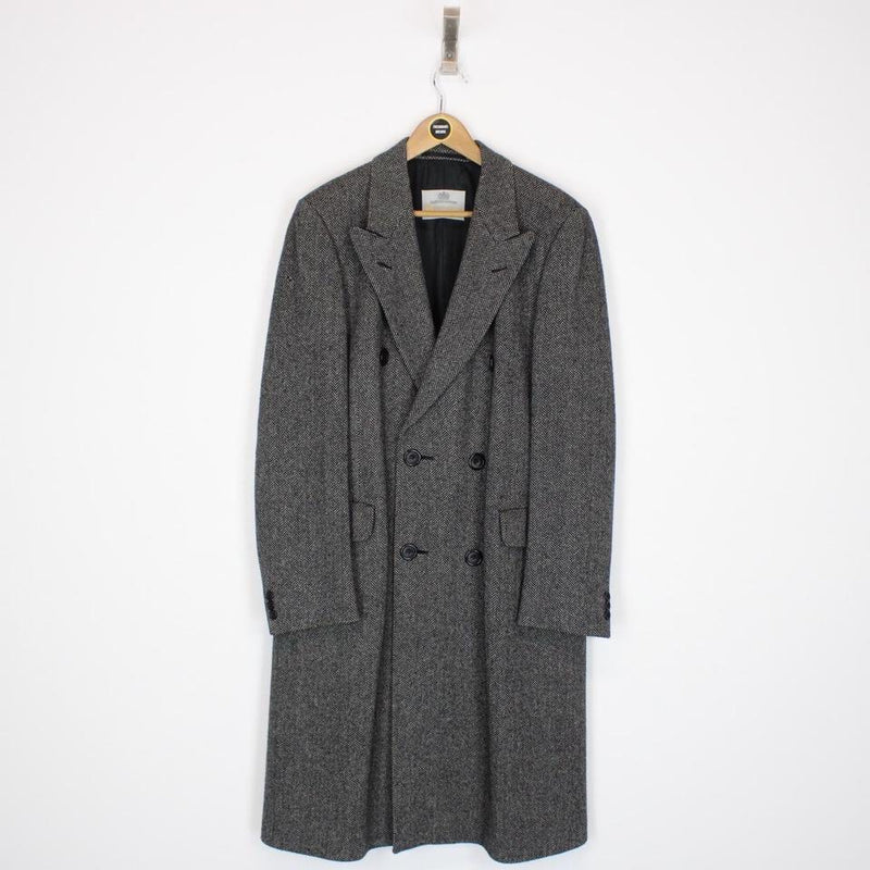 Vintage Aquascutum Lambswool Overcoat Medium