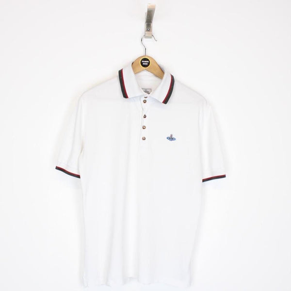 vivienne westwood white polo shirt