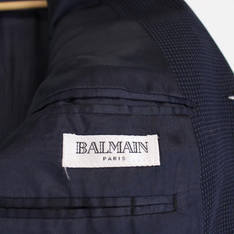 Vintage Balmain Paris Wool Blazer Jacket XL