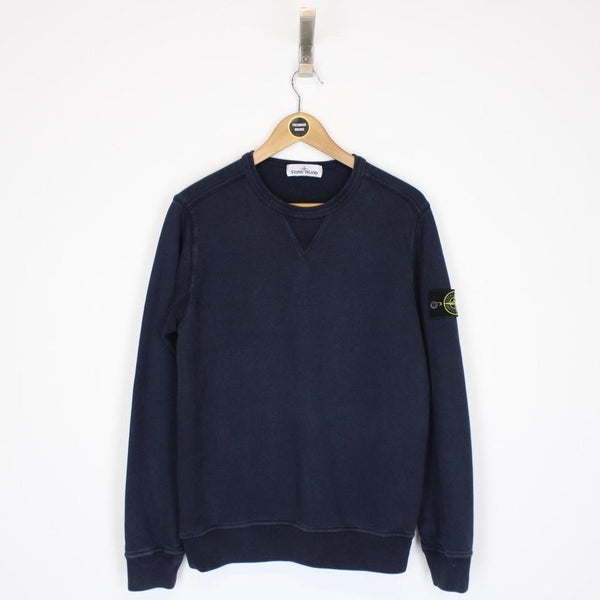 Stone island v hot sale neck pullover