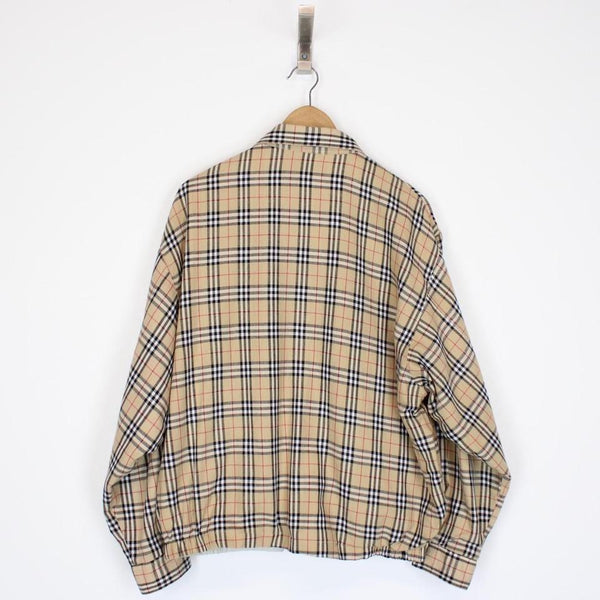 Vintage Burberry Reversible Harrington Large