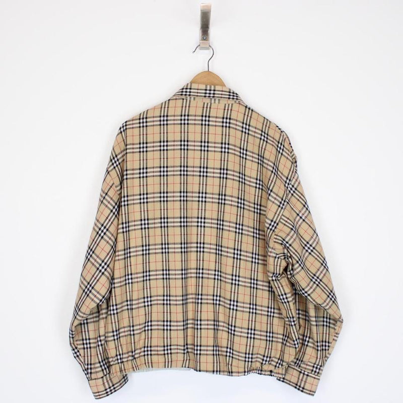 Vintage Burberry Reversible Harrington Large