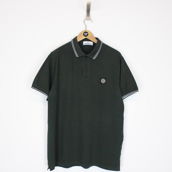 Stone Island Compass Polo Shirt XL