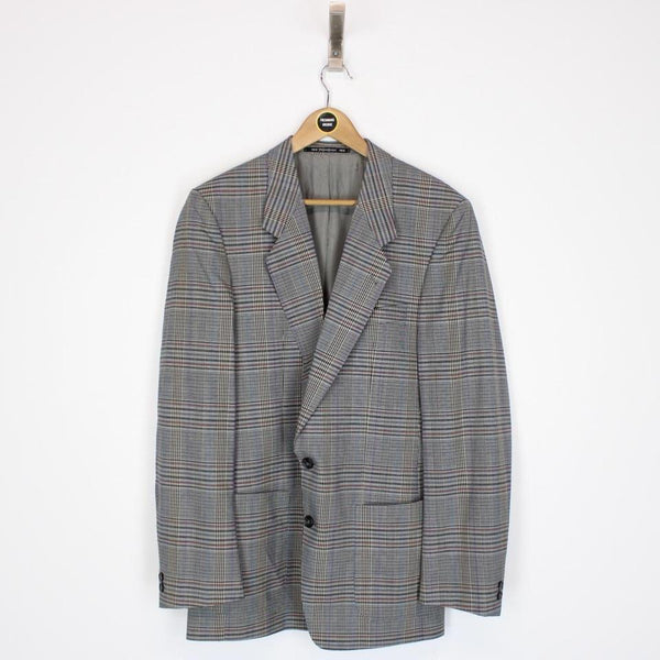 Vintage 80s Yves Saint Laurent Wool Blazer Jacket XL